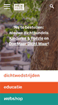 Mobile Screenshot of poeziepaleis.nl